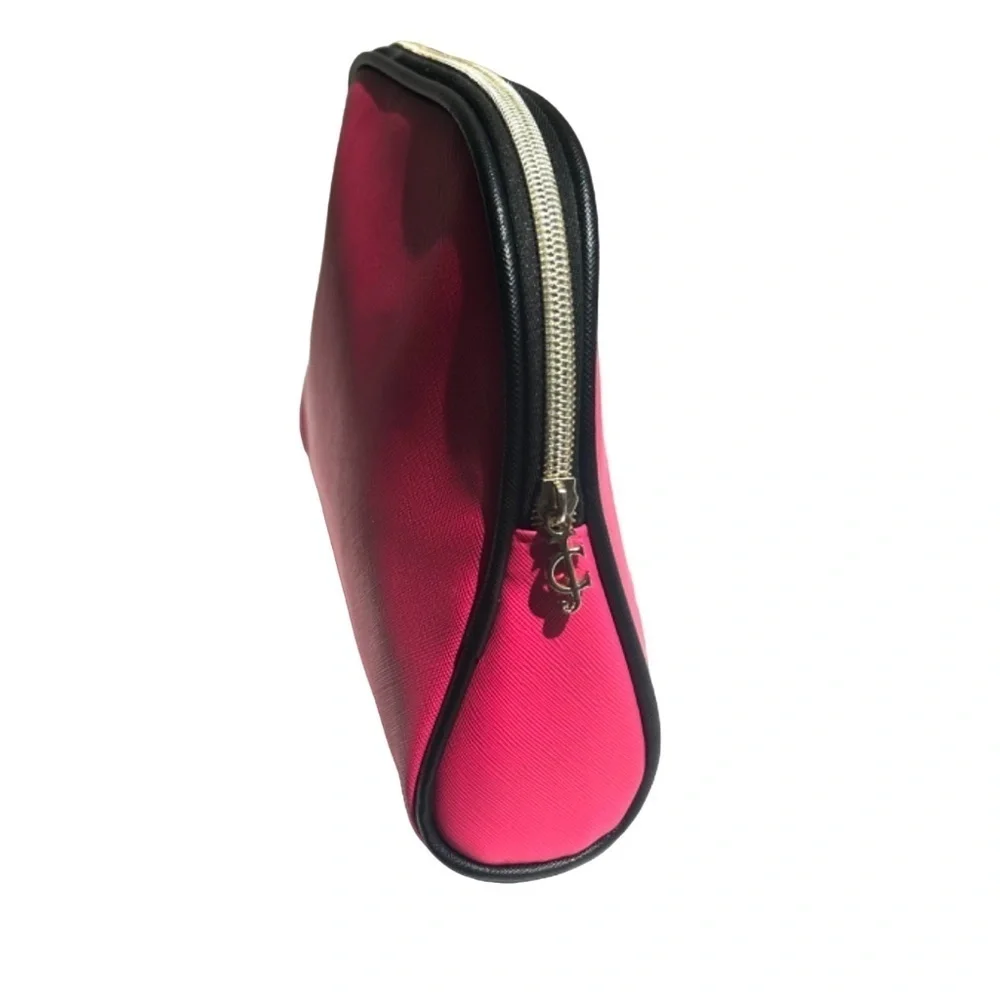 Juicy Couture Hot Pink Cosmetic Make-up Bag EUC